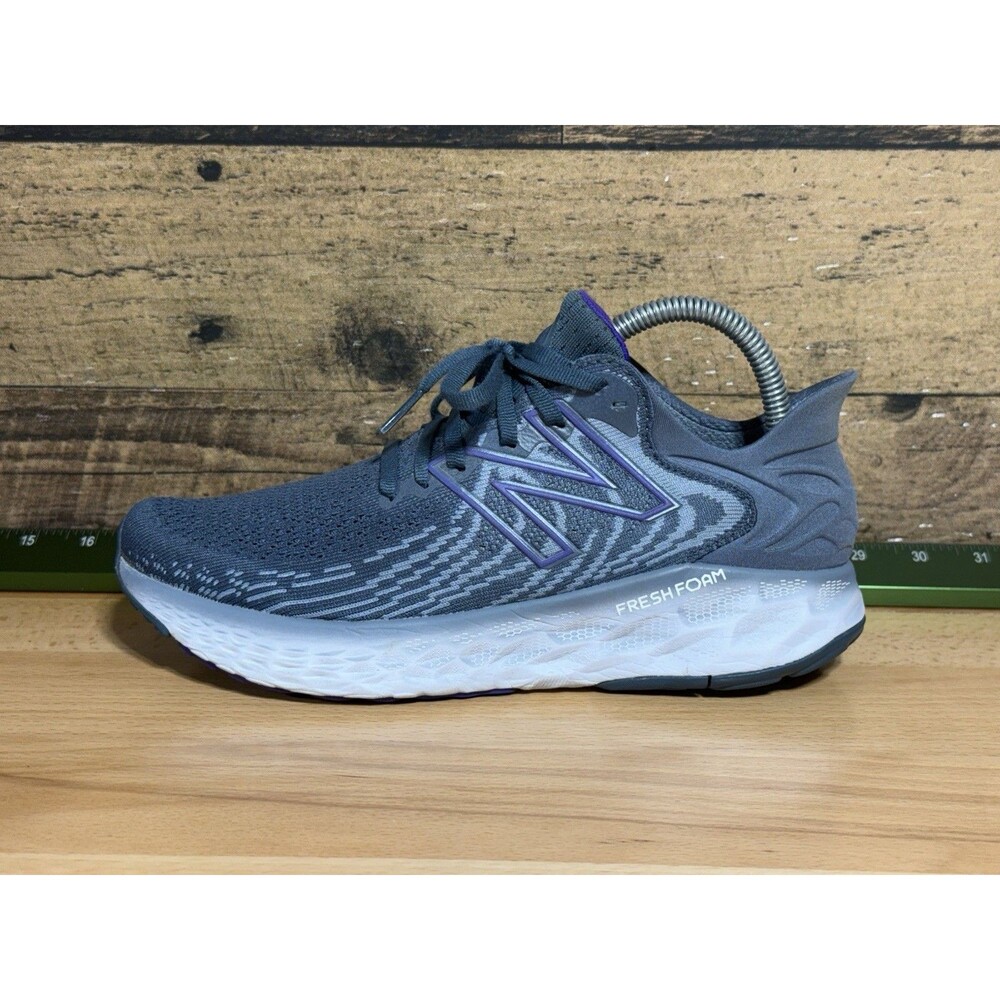 🔥New Balance Fresh Foam X 1080 v11 Womens 8.5 Gray Purple Running Shoes